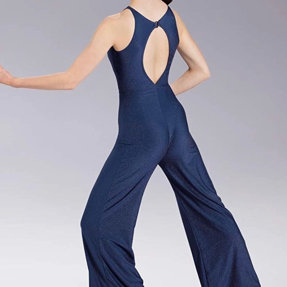 Weissman Other Blue Contemporary Modern Jumpsuit Weissman Small
